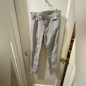 Gap striped legging jeans.